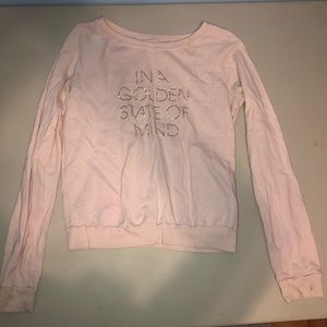 Blush Pink crew neck